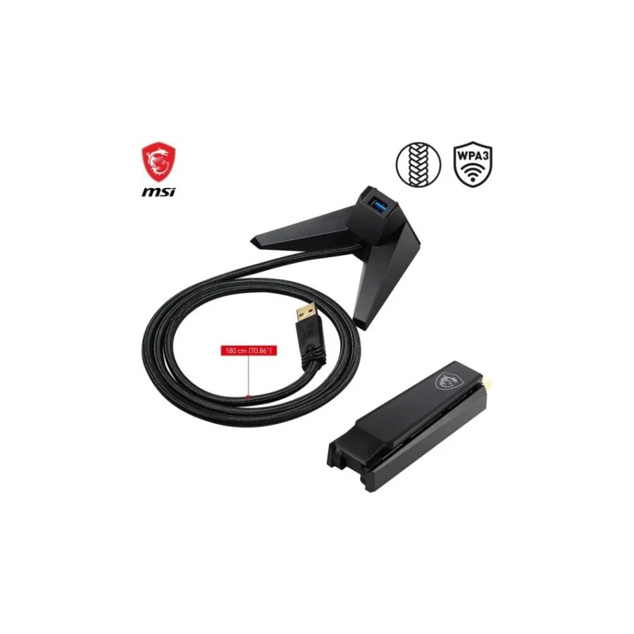 27057-TARJETA DE RED MSI AX1800,WIFI (USB)