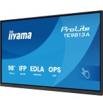 27116-PANTALLA INTERACTIVA 98" EDLA, ANDROID 14, 8/128GB UHD IPS, MM 2X 20W  + 20W SUBWR, 2X HDMI, DP , 2X USB-C,  450CD