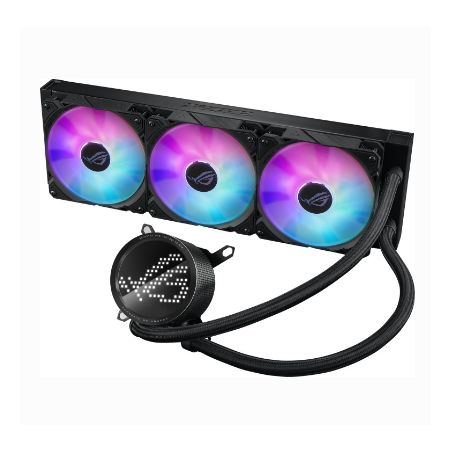 27129-SISTEMA DE REFRIGERACION LIQUIDA ASUS PARA CPU ROG RYUO III 360 ARGB WHT,OLED DE COLOR,AURA SYNC RGB,VENTILADORES