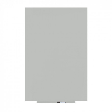 2714-PIZARRA SIN MARCO SKINWHITEBOARD COLOR GRIS CEMENTO ESCALA DE GRISES. MEDIDA 100X150CM MAGNETICA MODULAR ROCADA 642