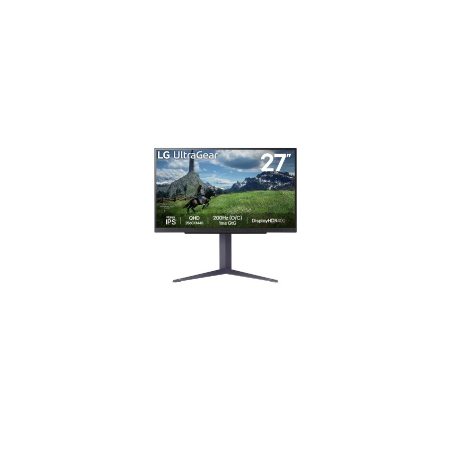 27176-LG 27GS85Q-B pantalla para PC 68,6 cm (27") 2560 x 1440 Pixeles Quad HD LCD Negro