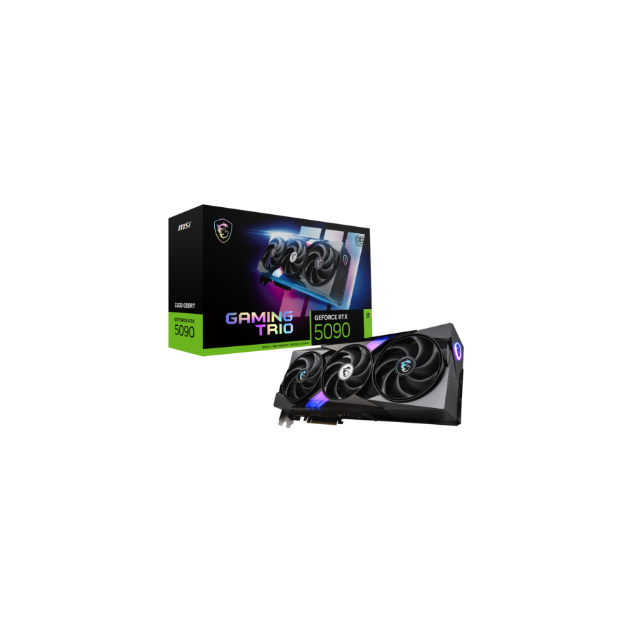 27184-MSI GAMING GeForce RTX5090 TRIO OC 32GB NVIDIA GeForce RTX 5090 GDDR7