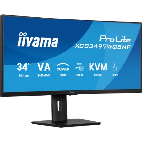 27199-IIYAMA MONITOR VA, 2H 1DP,DOCK, KVM,  95W