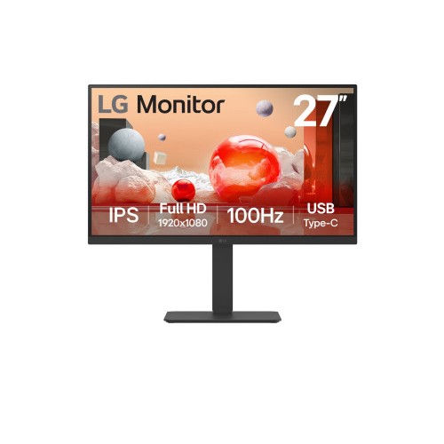 27206-LG 27BA650-B pantalla para PC 68,6 cm (27") 1920 x 1080 Pixeles Full HD LCD Negro