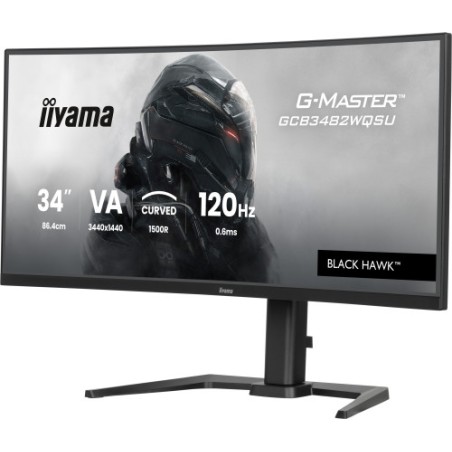 27214-MONITOR IIYAMA G-MASTER GCB3482WQSU-B1, CURVO 34", 120HZ, 500CD