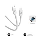 27271-SUBBLIM CABLE PLUS 100W C-C 2m WHITE