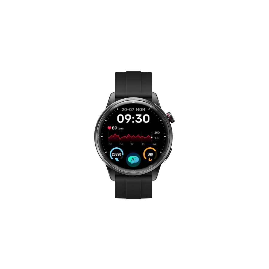 27289-realme Watch S2 3,63 cm (1.43") AMOLED Digital 466 x 466 Pixeles Pantalla tactil Negro