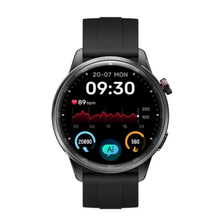 27289-realme Watch S2 3,63 cm (1.43") AMOLED Digital 466 x 466 Pixeles Pantalla tactil Negro