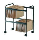 2733-CARRO CARPETAS COLGANTES FOLIO NEGRO ROCADA 300