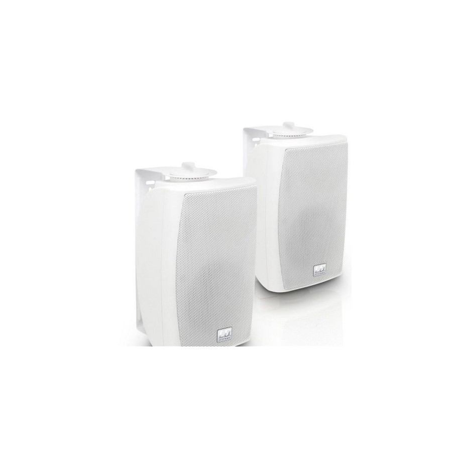 27347-LD SYSTEMS INTEGRATION SERIE CONTRACTOR (LDCWMS42W100V) 4" 2-WAY WALL MOUNT SPEAKER 100 V WHITE (PAIR) WARRANTY 2