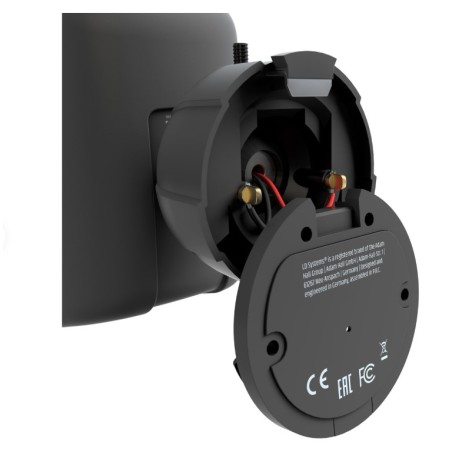 27357-LD SYSTEMS INTEGRATION SERIE DQOR (LDDQOR3B) 3" TWO-WAY PASSIVE INDOOR/OUTDOOR INSTALLATION LOUDSPEAKER 8 OHM, BLA