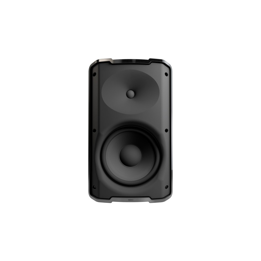 27376-LD SYSTEMS INTEGRATION SERIE DQOR (LDDQOR8B) 8" TWO-WAY PASSIVE INDOOR/OUTDOOR INSTALLATION LOUDSPEAKER 8 OHM, BLA