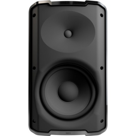 27376-LD SYSTEMS INTEGRATION SERIE DQOR (LDDQOR8B) 8" TWO-WAY PASSIVE INDOOR/OUTDOOR INSTALLATION LOUDSPEAKER 8 OHM, BLA