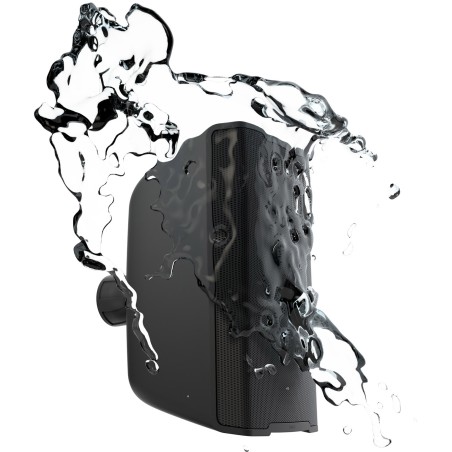 27378-LD SYSTEMS INTEGRATION SERIE DQOR (LDDQOR8B) 8" TWO-WAY PASSIVE INDOOR/OUTDOOR INSTALLATION LOUDSPEAKER 8 OHM, BLA