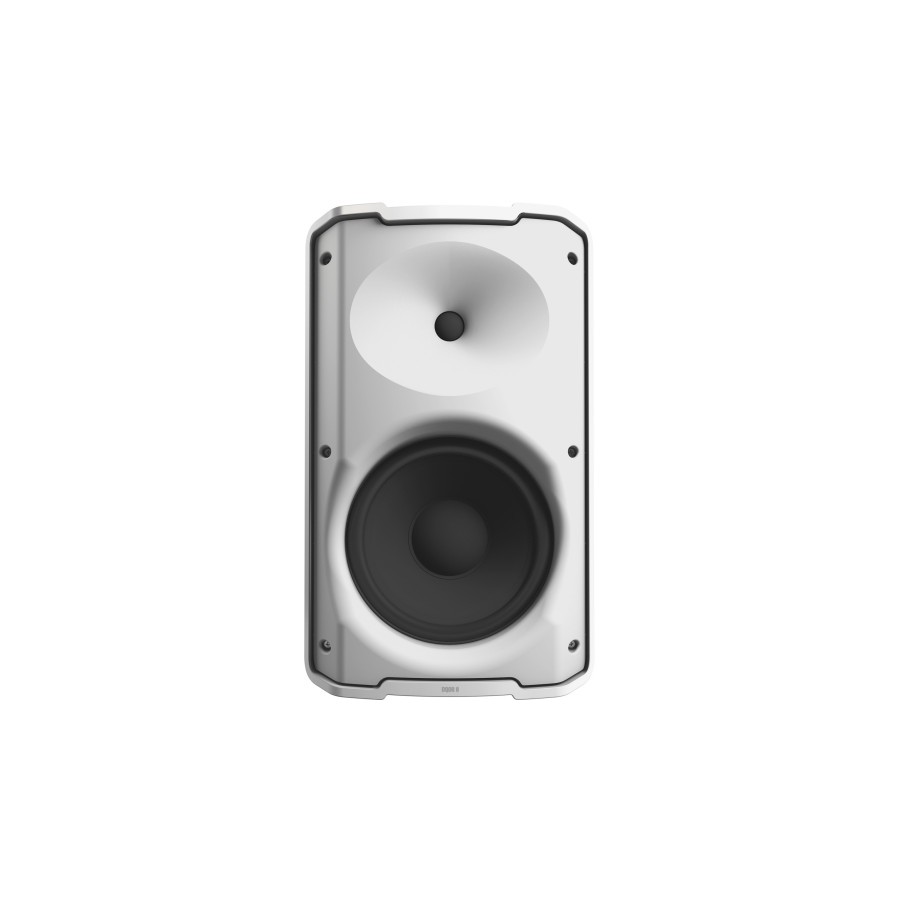 27384-LD SYSTEMS INTEGRATION SERIE DQOR (LDDQOR8W) 8" TWO-WAY PASSIVE INDOOR/OUTDOOR INSTALLATION LOUDSPEAKER 8 OHM, WHI
