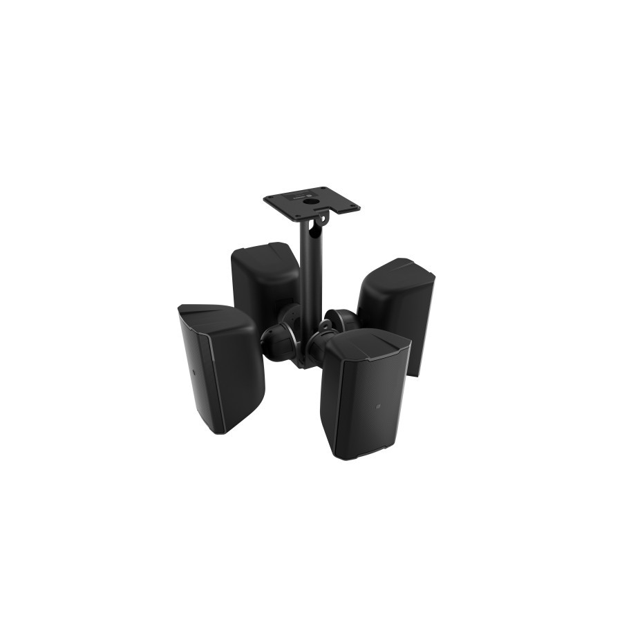 27387-LD SYSTEMS INTEGRATION SERIE DQOR (LDDQORCB) CLUSTER MOUNT BRACKET FOR DQOR LOUDSPEAKERS, BLACK WARRANTY 5 YEARS (