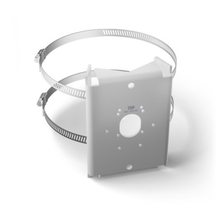 27394-LD SYSTEMS INTEGRATION SERIE DQOR (LDDQORPBW) POLE MOUNT BRACKET FOR DQOR SERIES, WHITE WARRANTY 5 YEARS (PU10)