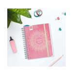 27413-AGENDA DOCENTE 2025-2026 MAGISTRAL PERSONALIZABLE 4o 155X212 SEMANA VISTA HORIZONTAL MANDALA+ FINOCAM 533380126