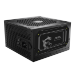 27451-MSI MAG A750GL PCIE5 II unidad de fuente de alimentacion 750 W 20+4 pin ATX ATX Negro