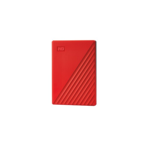 27455-Western Digital My Passport disco duro externo 4000 GB Rojo