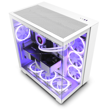 27476-NZXT H9 All white Midi Tower Blanco