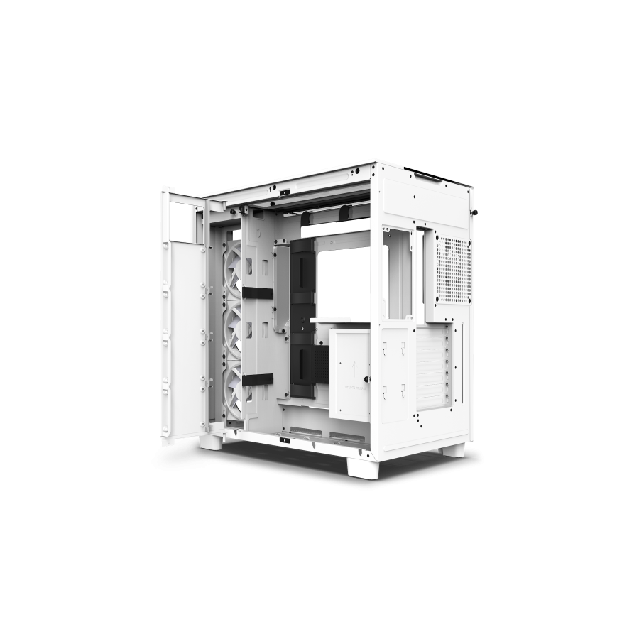 27478-NZXT H9 Elite Midi Tower Blanco