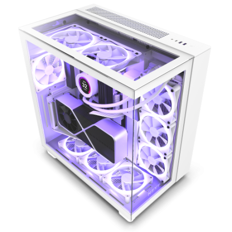27479-NZXT H9 Elite Midi Tower Blanco