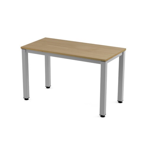 2749-MESA DE OFICINA SERIE EXECUTIVE 120X60 GRIS / ROBLE ROCADA 2000AD08