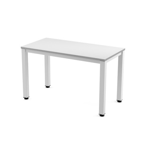 2751-MESA DE OFICINA SERIE EXECUTIVE 120X60 BLANCO / GRIS ROCADA 2000AM02