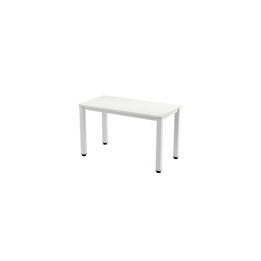 2752-MESA DE OFICINA SERIE EXECUTIVE 120X60 BLANCO / BLANCO ROCADA 2000AM04