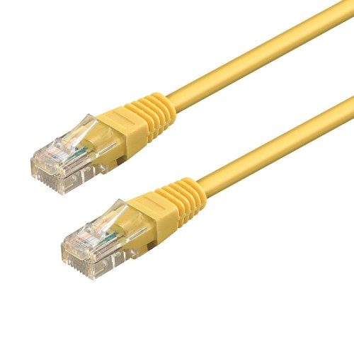 27544-WP WPC-PAT-6U010Y cable de red Amarillo 1 m Cat6 U/UTP (UTP)