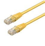 27544-WP WPC-PAT-6U010Y cable de red Amarillo 1 m Cat6 U/UTP (UTP)