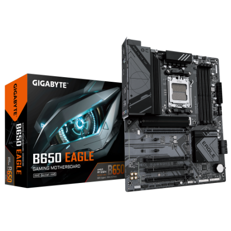 27553-PLACA GIGABYTE B650 EAGLE,AMD,AM5,B650,4DDR5,256GB,HDMI+DP,4SATA3+3M.2,GBLAN,4USB3.2+2TYPE-C,ATX