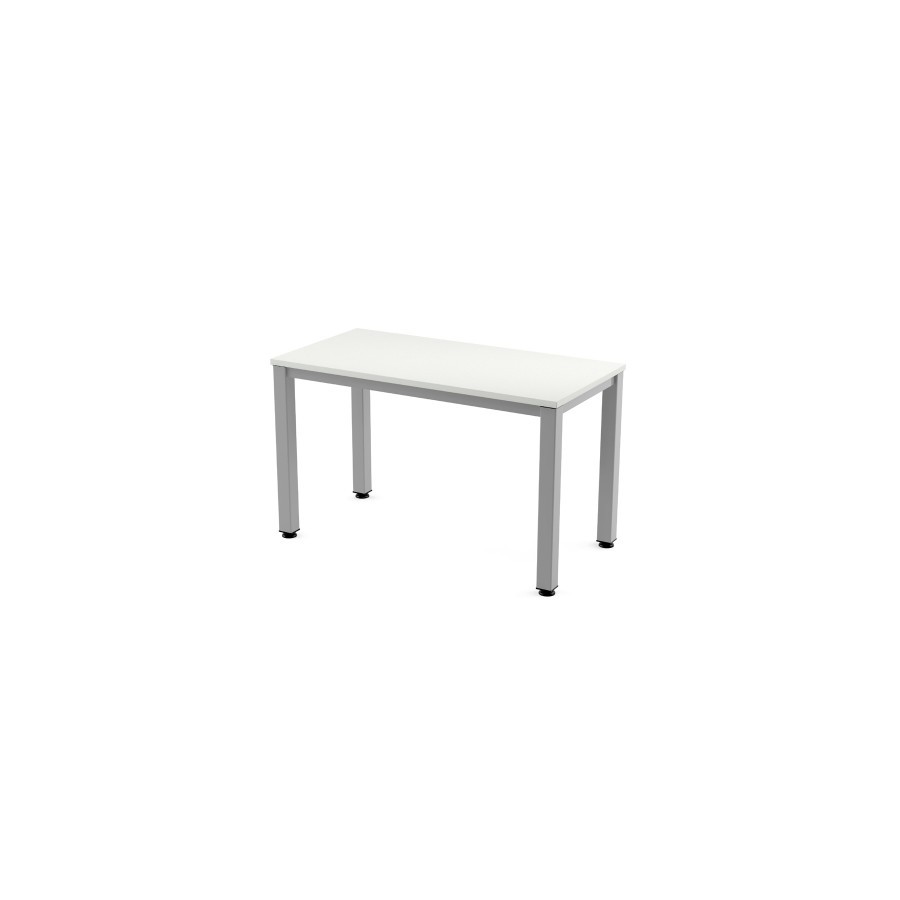 2756-MESA DE OFICINA SERIE EXECUTIVE 140X80 GRIS / BLANCO ROCADA 2001AD04