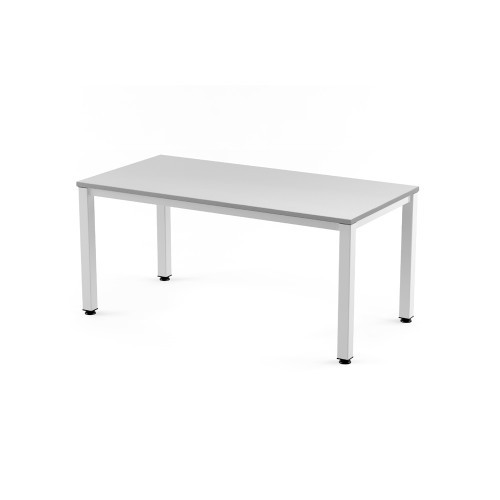 2759-MESA DE OFICINA SERIEEXECUTIVE 140X80 BLANCO/ GRIS ROCADA 2001AM02