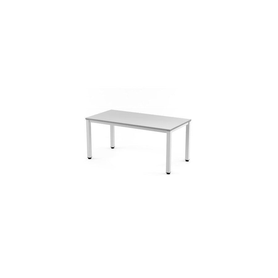 2759-MESA DE OFICINA SERIEEXECUTIVE 140X80 BLANCO/ GRIS ROCADA 2001AM02