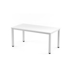 2760-MESA DE OFICINA SERIE EXECUTIVE 140X80 BLANCO / BLANCO ROCADA 2001AM04
