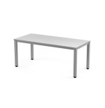 2763-MESA DE OFICINA SERIE EXECUTIVE 160X80 GRIS / GRIS ROCADA 2002AD02
