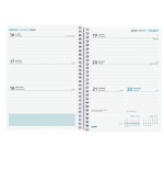 27640-AGENDA ESCOLAR 2025-2026 COOL 8o 120X164 SEMANA VISTA HORIZONTAL ROSA+ FINOCAM 645000426