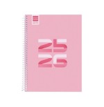 27642-AGENDA ESCOLAR 2025-2026 COOL 4o 155X212 SEMANA VISTA HORIZONTAL ROSA+ FINOCAM 645040426