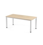 2766-MESA DE OFICINA SERIE EXECUTIVE 160X80 BLANCO/ HAYA ROCADA 2002AM01