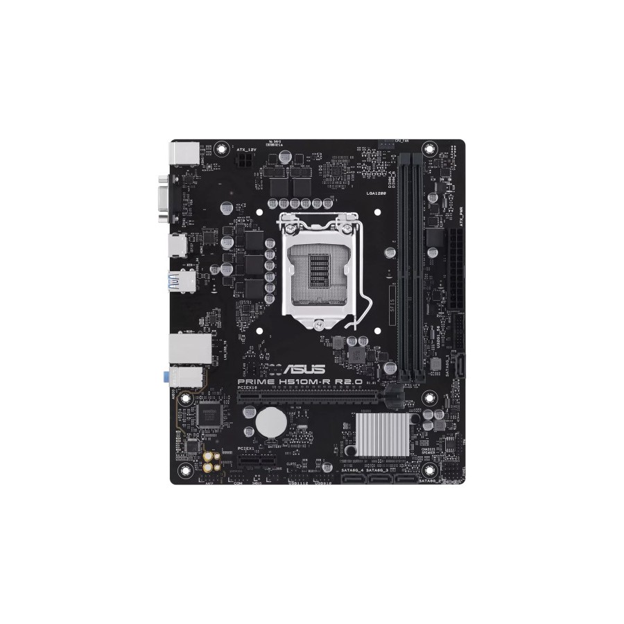 27688-PLACA ASUS PRIME H510M-R-SI R2.0 (BULK),INTEL,1200,H510,2DDR4,64GB,VGA+DVI+HDMI,GBLAN,4SATA3,3USB3.2,MATX