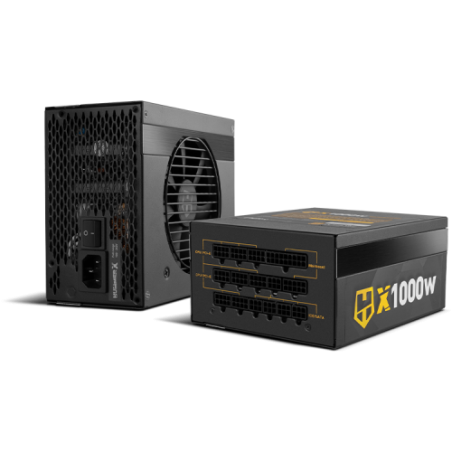 27727-NOX HUMMER X 1000W PLUS GOLD unidad de fuente de alimentacion 24-pin ATX Negro
