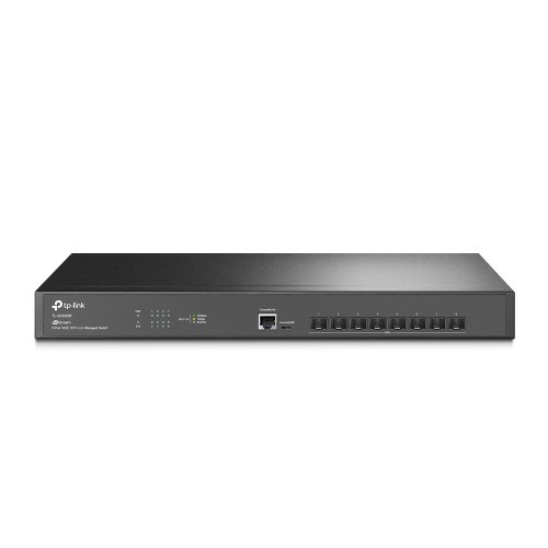 27731-TP-LINK TL-SX3008F switch Gestionado L2+ Ninguno Negro