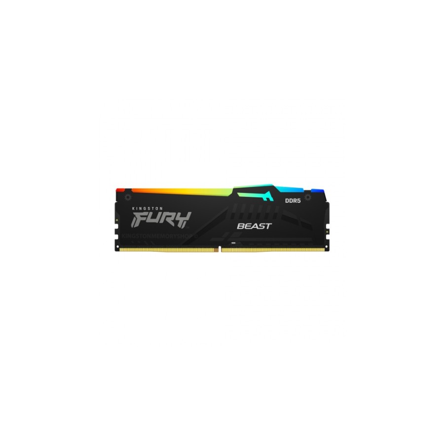 27735-MEMORIA KINGSTON FURY BEAST RGB DDR5 8GB 4800MT/S  CL38  KF5