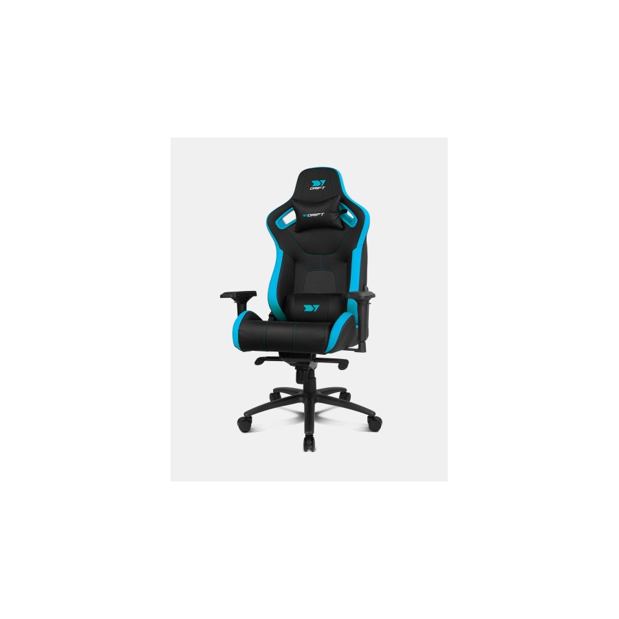 27744-DRIFT DR600BL silla para videojuegos Butaca para jugar Asiento acolchado Negro, Azul