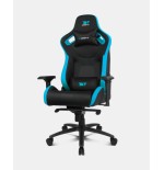 27744-DRIFT DR600BL silla para videojuegos Butaca para jugar Asiento acolchado Negro, Azul