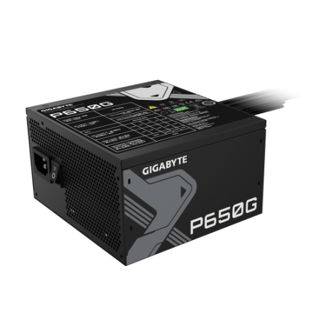 27770-GIGABYTE GP-P650G unidad de fuente de alimentacion 650 W 20+4 pin ATX ATX Negro