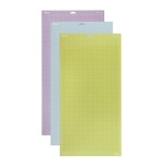 27774-Cricut Set de3 Tapis de Coupe, Plastique, Multicolore, 30.5 x 60.9 cm PC2003847