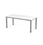 2780-MESA DE OFICINA SERIE EXECUTIVE 200X80 GRIS / BLANCO ROCADA 2004AD04